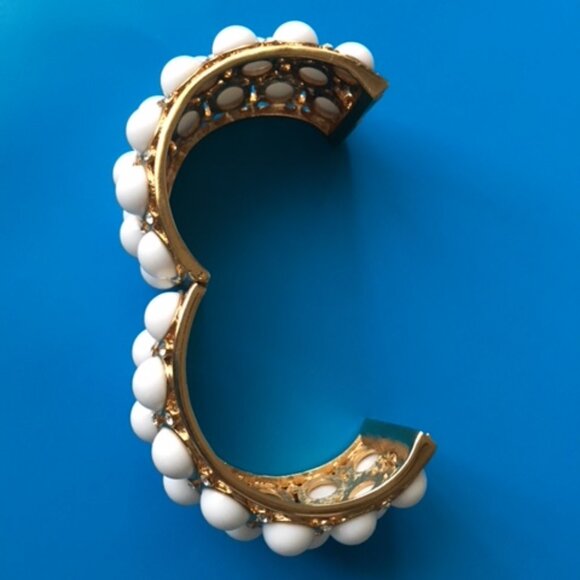 White metallic unique bracelet - Picture 6 of 7